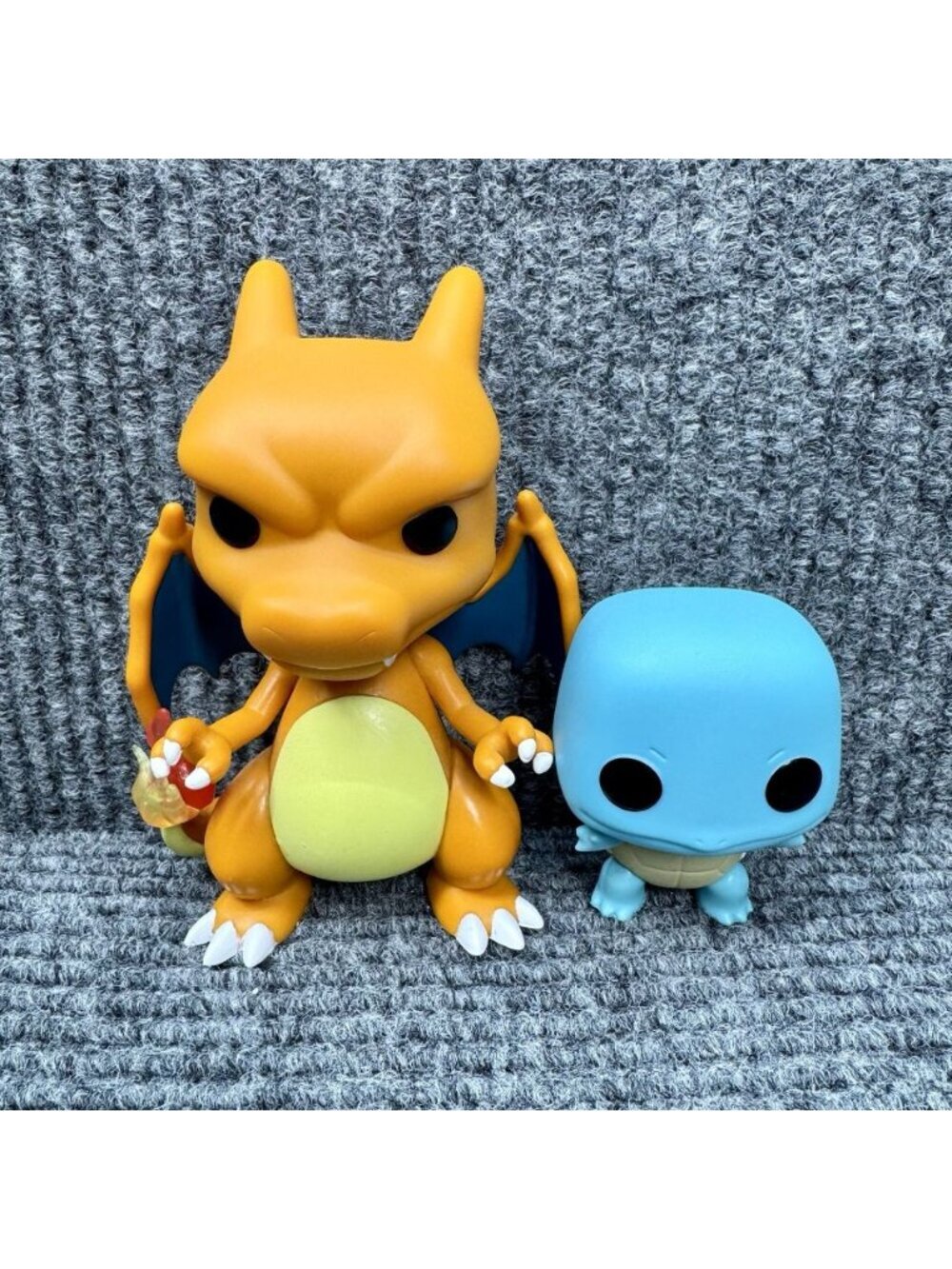 Lot Of 2 Funko Pop! Pokemon Charizard 873 & Squirtle 504 Toy Figure No Box